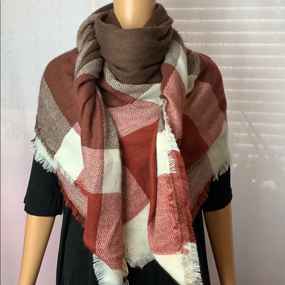 Ruggine Oversized Blanket Scarf